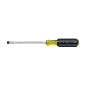 Klein Keystone-Tip Screwdriver 6'' Heavy-Duty Round-Shank - 602-6