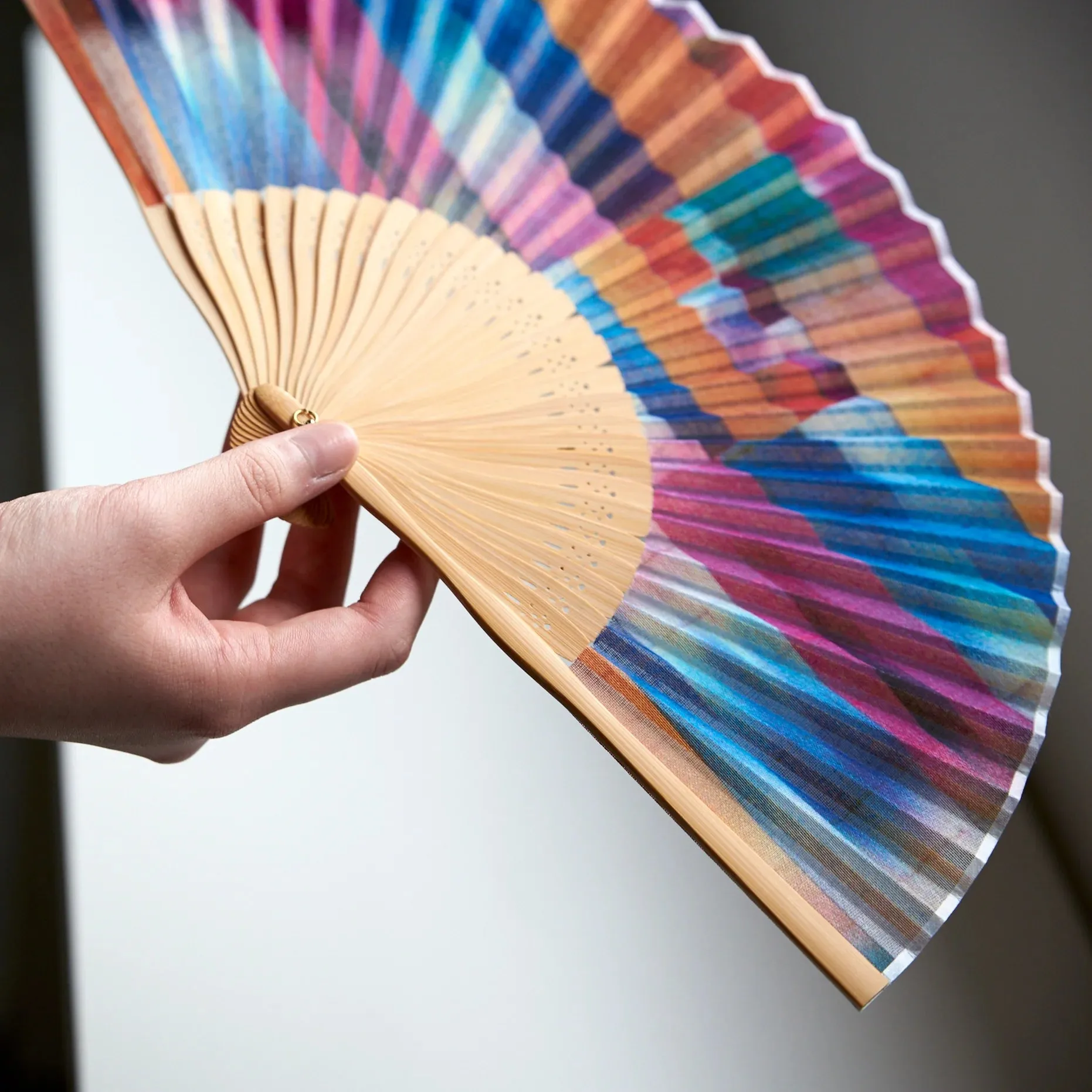 Kyo-sensu (Japanese folding fan) for Men and Women - Multi-Color