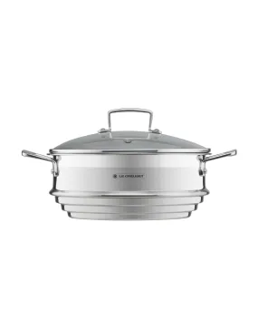 Le Creuset 3Ply Stainless Steel Large Multi Steamer with Lid