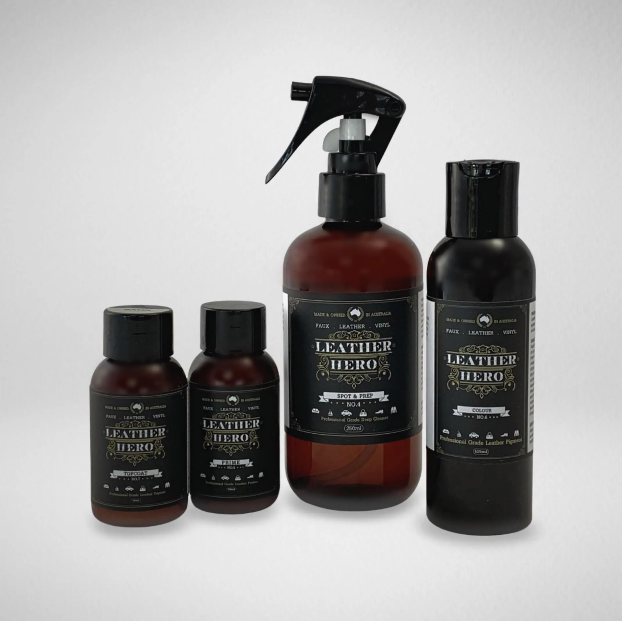 Leather Repair & Recolour Kit - Aniline Arabica