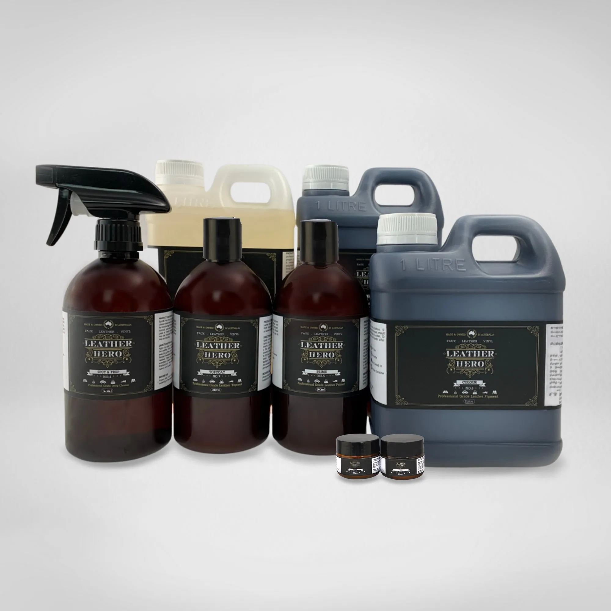 Leather Repair & Recolour Kit - Aniline Arabica