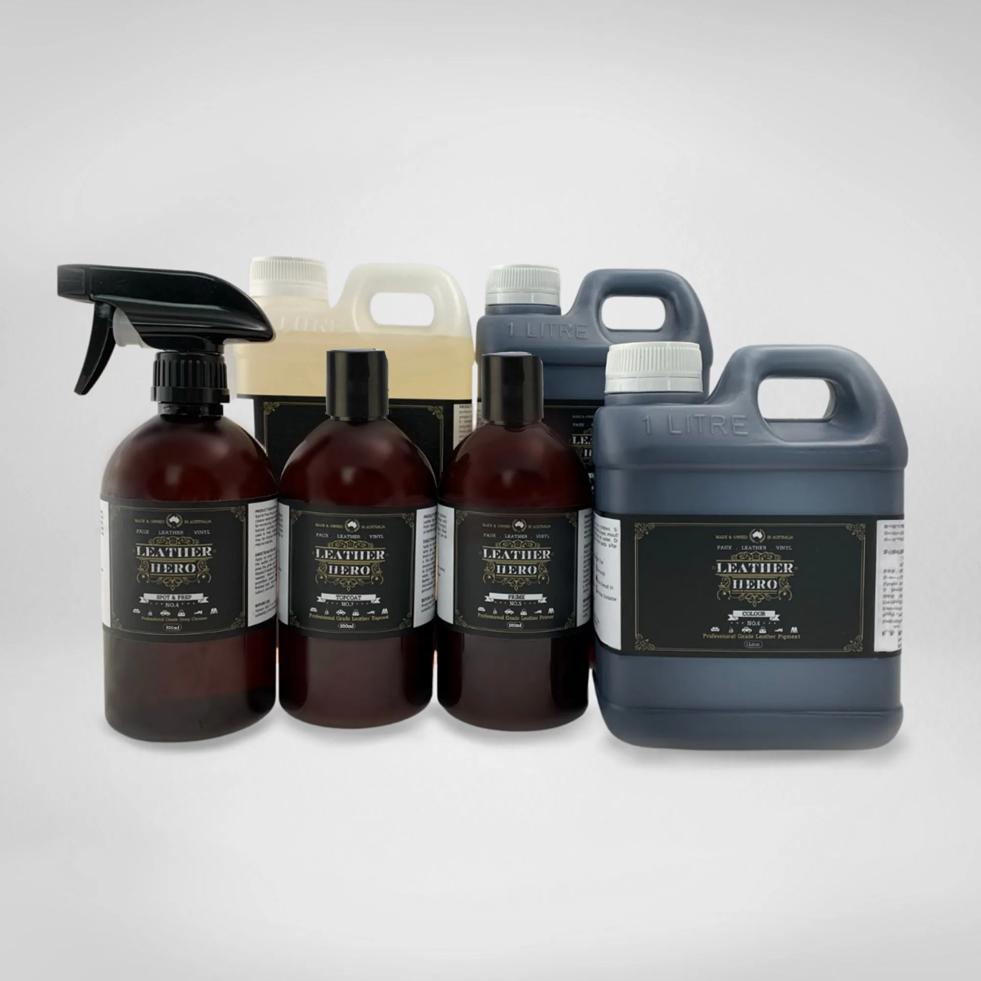 Leather Repair & Recolour Kit - Aniline Arabica