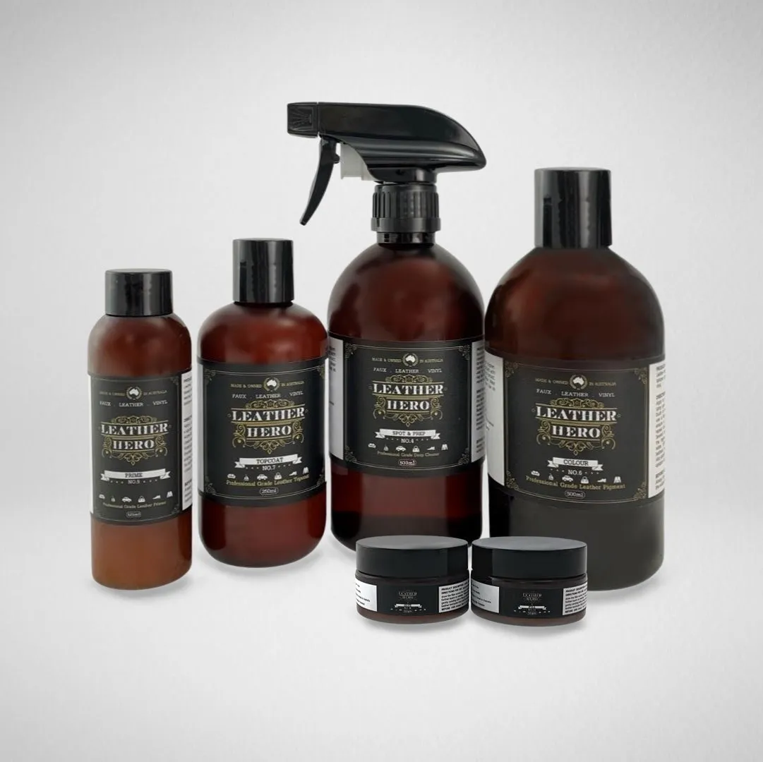 Leather Repair & Recolour Kit - Aniline Harvest