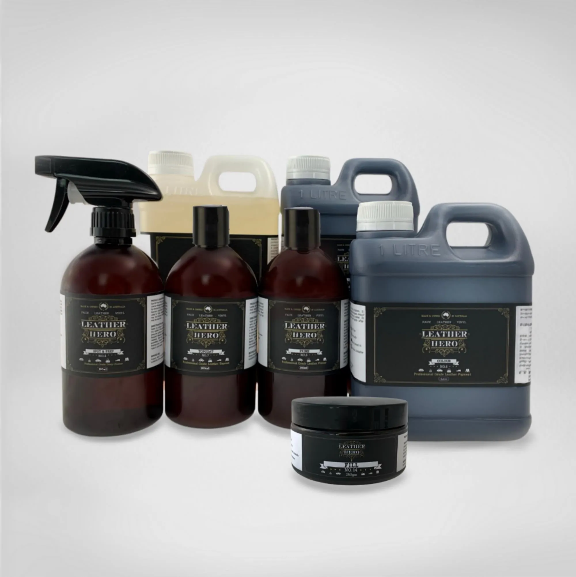 Leather Repair & Recolour Kit - Aniline Harvest