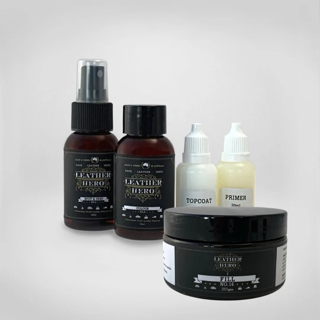 Leather Repair & Recolour Kit - Aniline Harvest