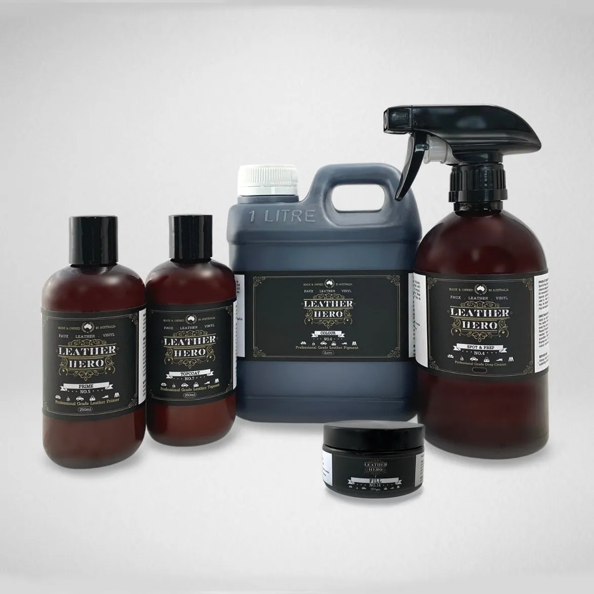 Leather Repair & Recolour Kit - Aniline Harvest