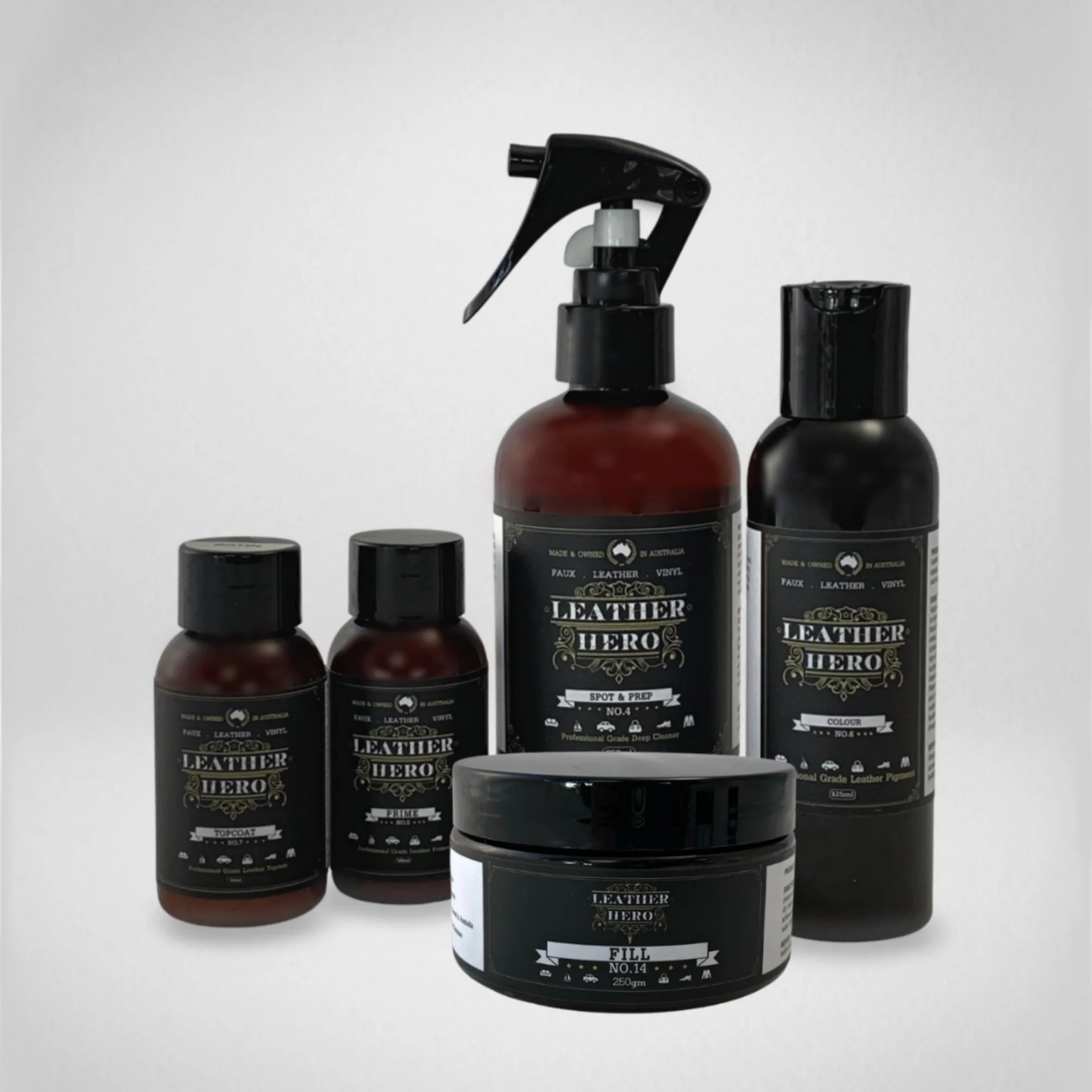 Leather Repair & Recolour Kit - Aniline Harvest