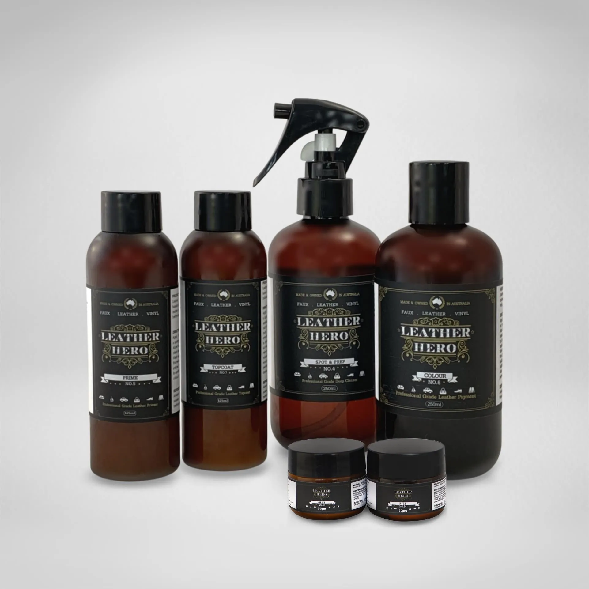 Leather Repair & Recolour Kit - Aniline Harvest