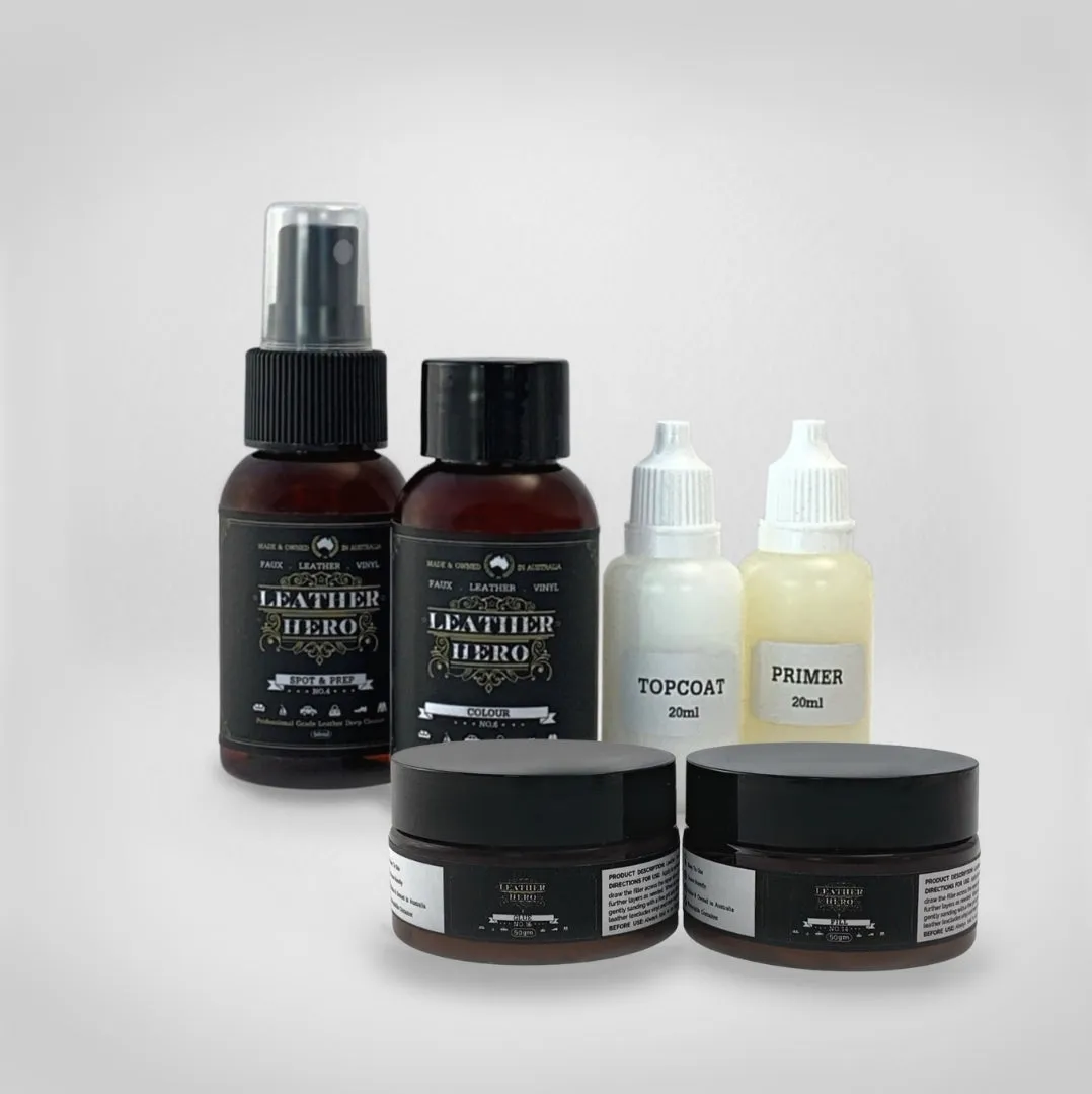 Leather Repair & Recolour Kit - Aniline Harvest