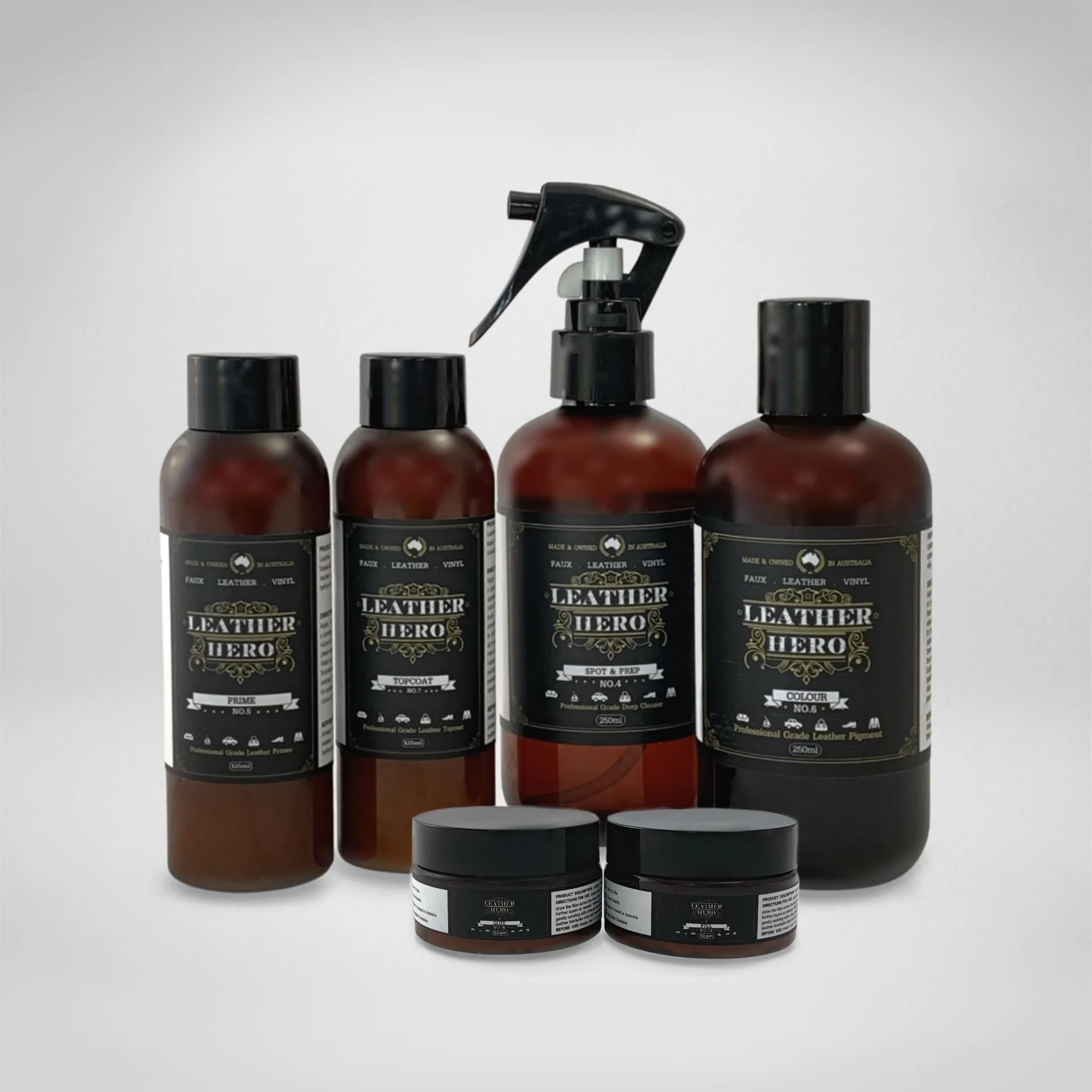 Leather Repair & Recolour Kit - Aniline Harvest