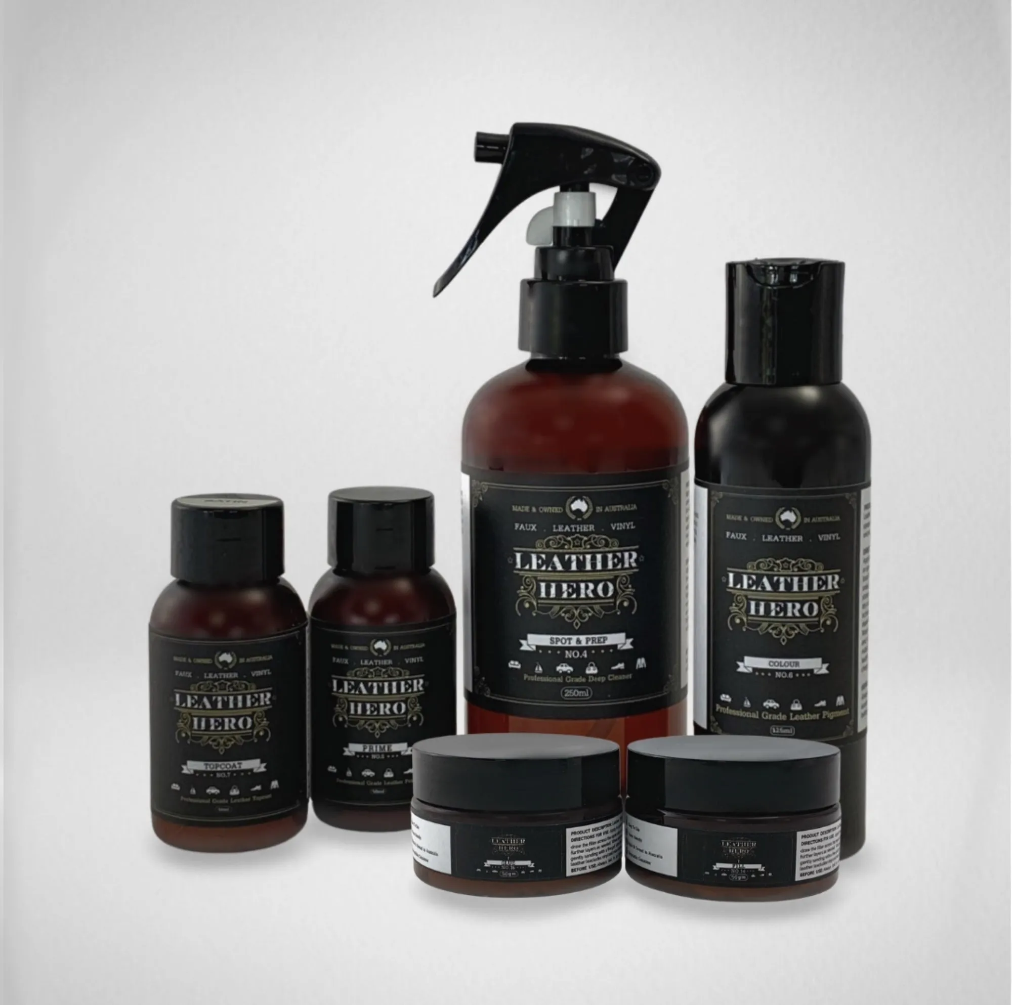 Leather Repair & Recolour Kit - Aniline Harvest