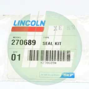 Lincoln Industrial 270689 Seal Repair Kit (Nitrile) for FlowMaster Hydraulic Pumps