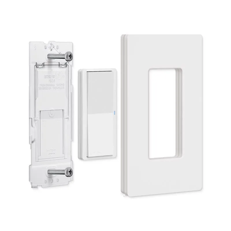 Lutron Pico Smart Smart-Enabled Wireless Remote w/Wall Mount Kit White 1 pk