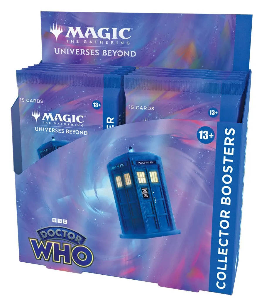 Magic the Gathering Universes Beyond Doctor Who Collector Booster Box