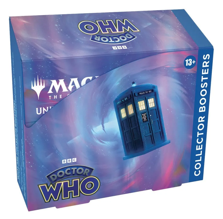 Magic the Gathering Universes Beyond Doctor Who Collector Booster Box