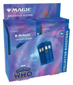 Magic the Gathering Universes Beyond Doctor Who Collector Booster Box