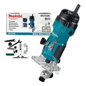 Makita MT M3702B Palm Router 1/4" 530W (Soft Start)