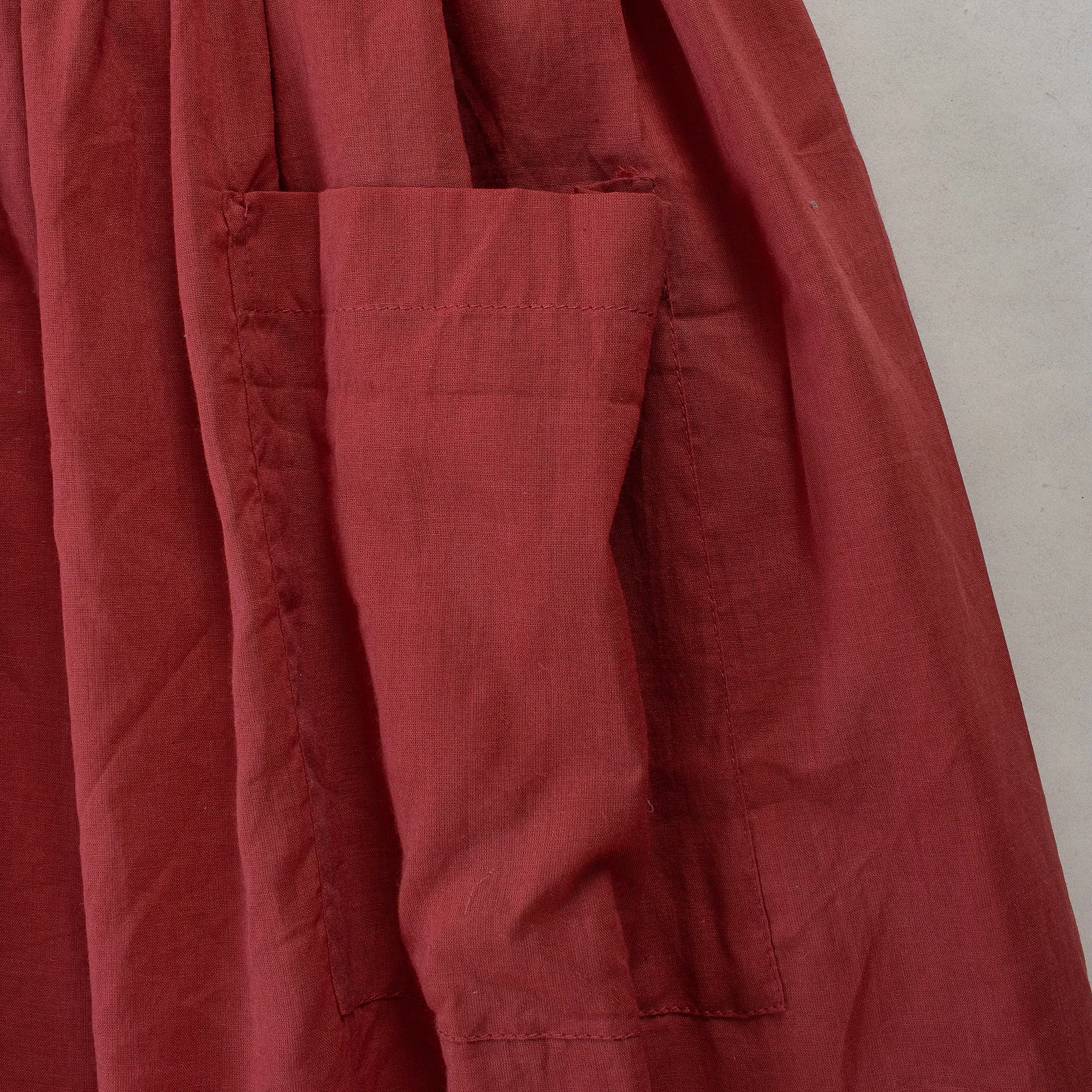 Maroon Multipurpose Cotton Apron