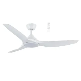 Martec Impact DC 1320mm Ceiling Fan Matt White