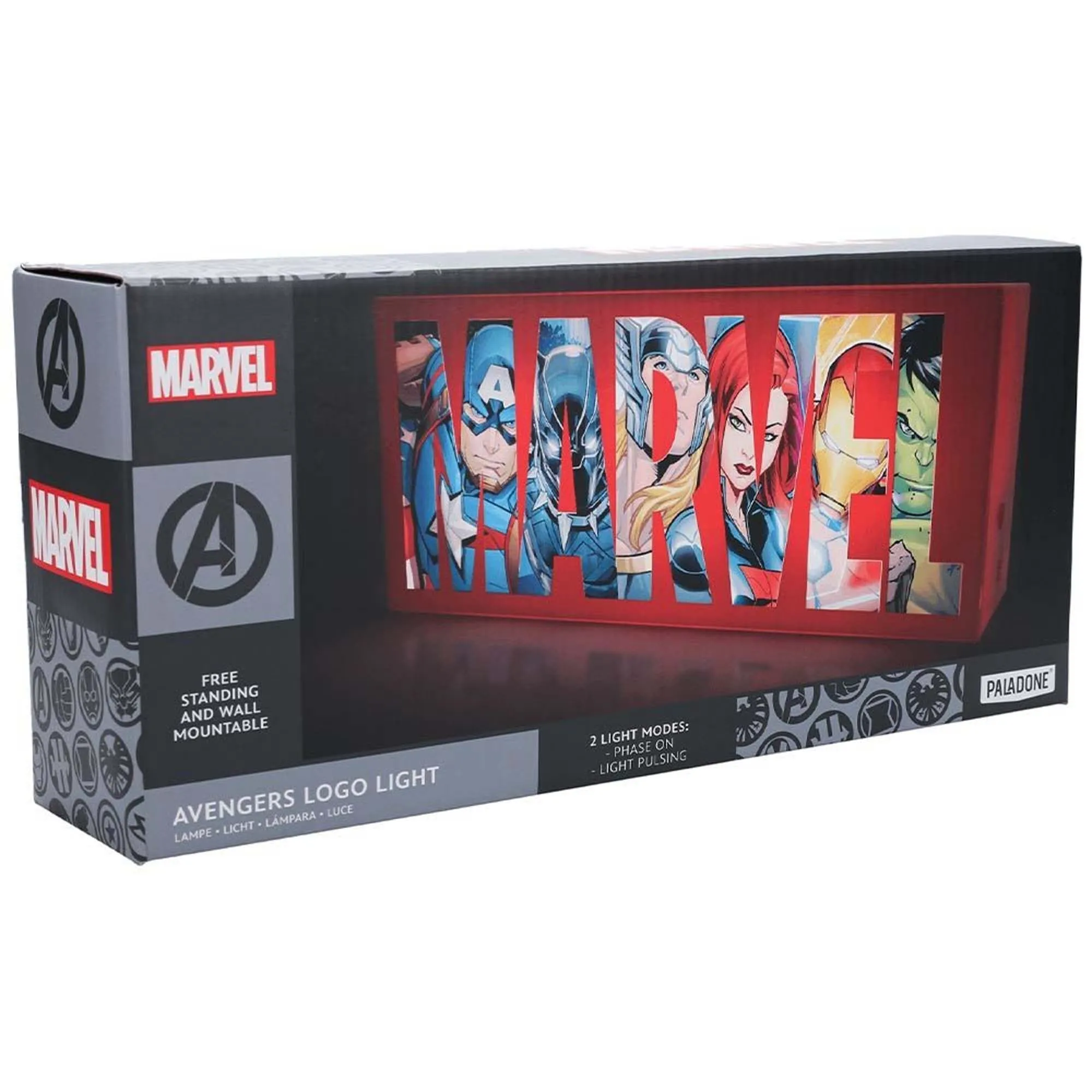 Marvel Logo Light, Avengers, 1 Count