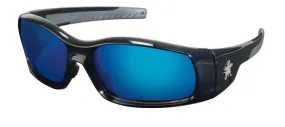 MCR Safety Swagger SR1 Black Frame, Blue Dmd Mirror