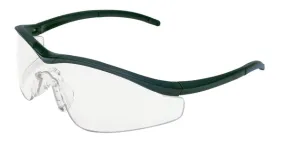 MCR Safety T1 Onyx Frame, Clear UV-AF Lens