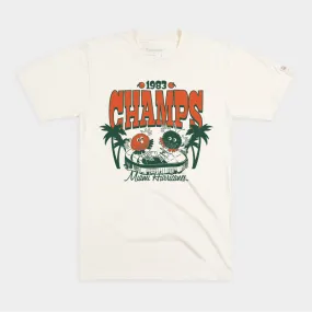 Miami Football 1983 Champs Tee