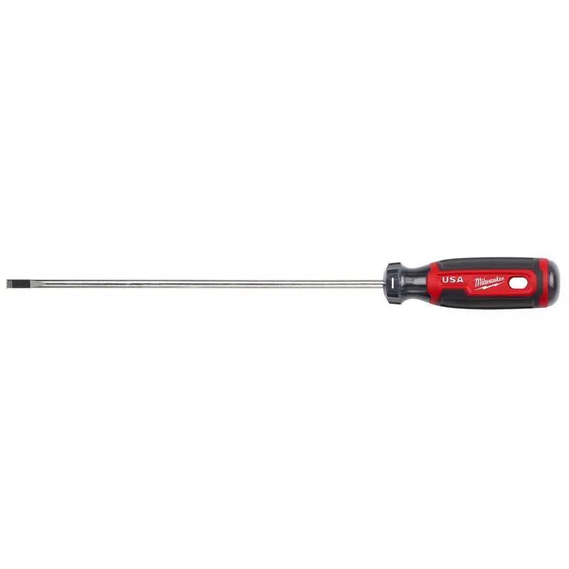 Milwaukee 3/16 in. Cabinet Made in USA Screwdriver 1 pk