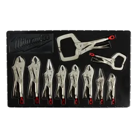 Milwaukee 48-22-3690 10 PC TORQUE LOCK Locking Pliers Kit