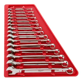 Milwaukee SAE Combination Wrench Set 15 Pc