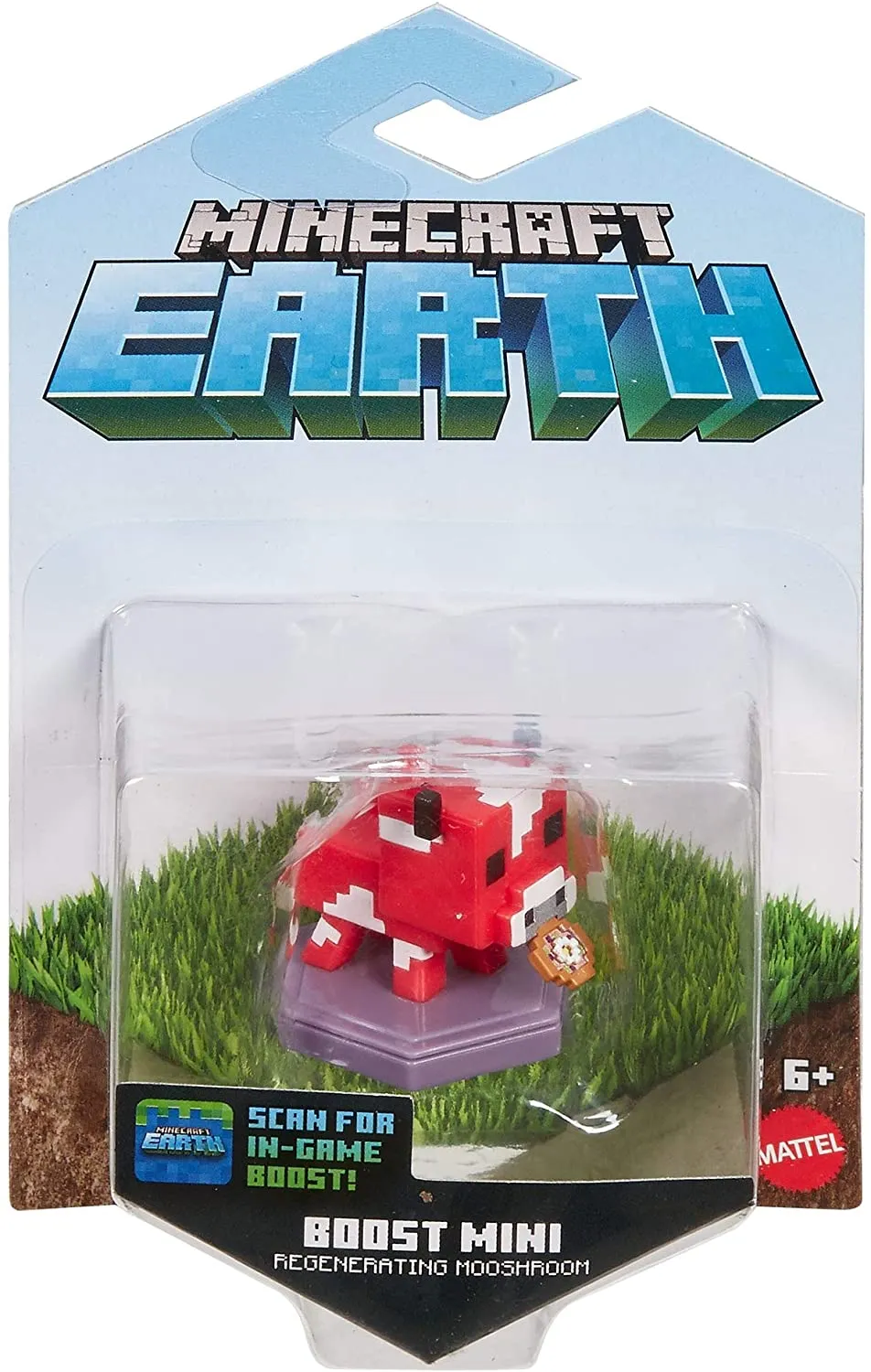 Minecraft Earth Boost Mini Regenerating Mooshroom Figure