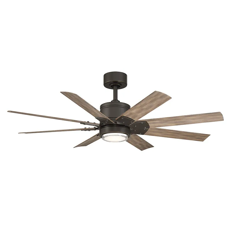 Modern Forms FR-W2001-52L Renegade 52" Indoor/Outdoor Ceiling Fan with LED Light Kit