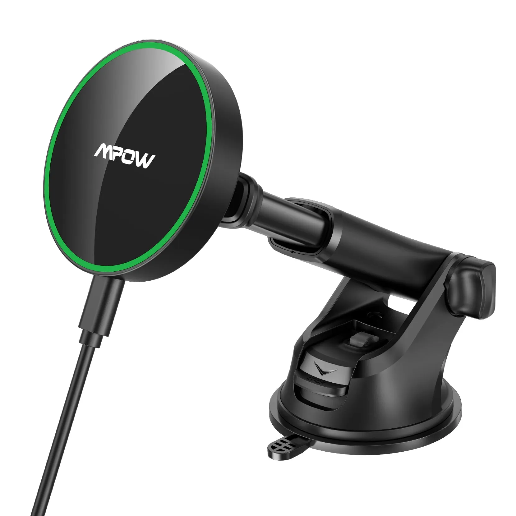 Mpow CA169A Magnetic Wireless Car Charger, Compatible with iPhone 12 Series