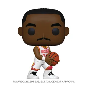 NBA Legends: Hakeem Olajuwon Rockets Home POP! Vinyl Figure by Funko