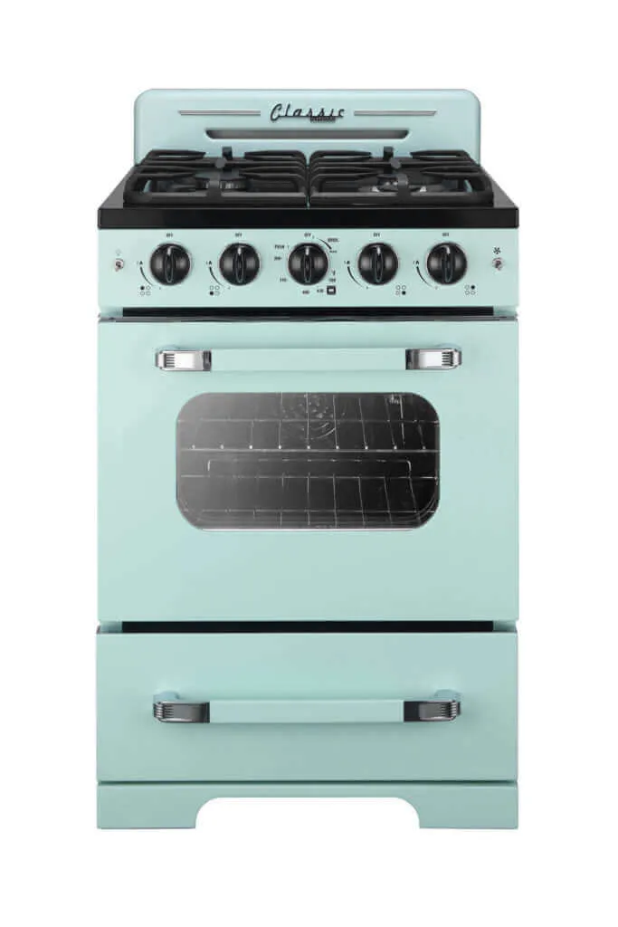 *New* Classic Retro by Unique 24” Convection Gas Range