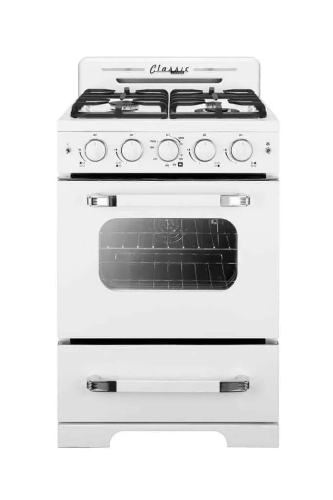 *New* Classic Retro by Unique 24” Convection Gas Range