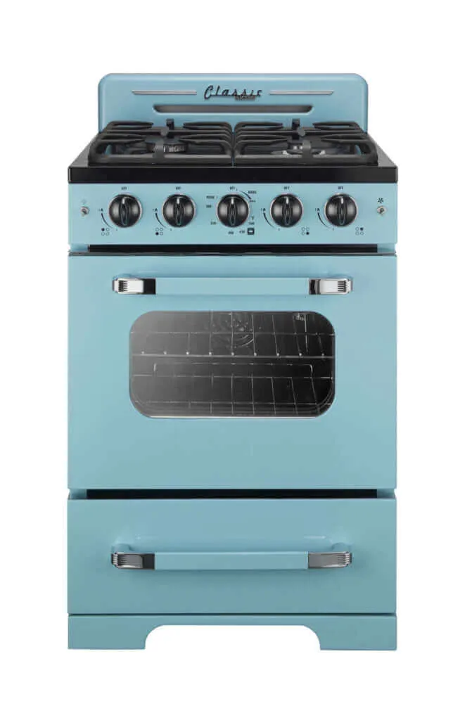 *New* Classic Retro by Unique 24” Convection Gas Range