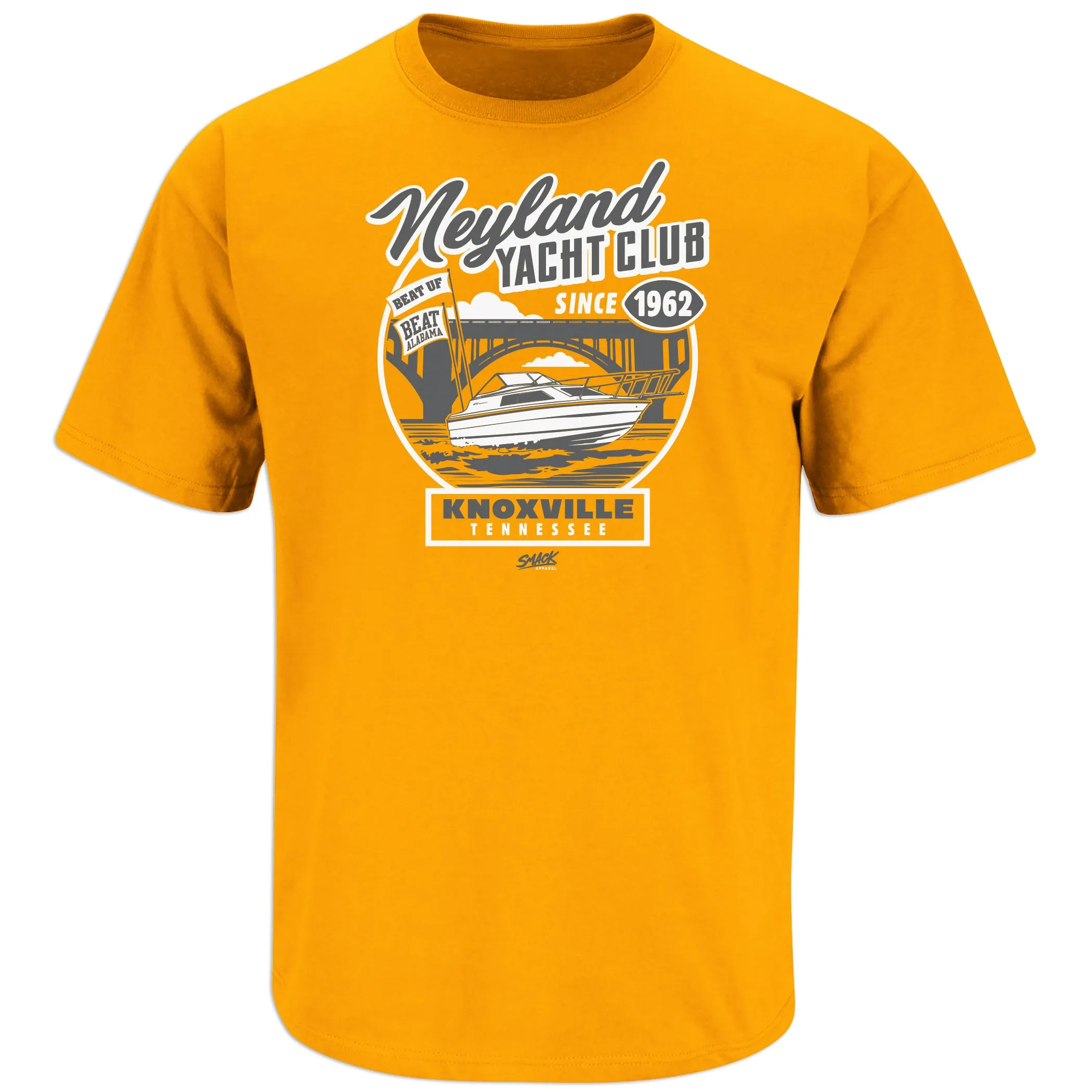 Neyland Yacht Club T-Shirt for Tennessee College Fans (SM-5XL)