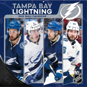 NHL Tampa Bay Lightning Wall 2025 Calendar - Online Exclusive