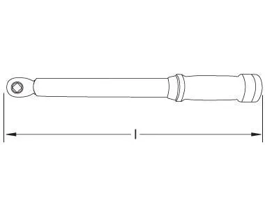 Non Sparking Torque Wrench - 1/2" Drive