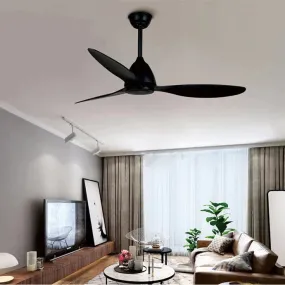 Nordic Pendant Fan Luxury Restaurant Home Pendant Fan American-style Simple Household Pendant Fan Without Llight 52 Inch