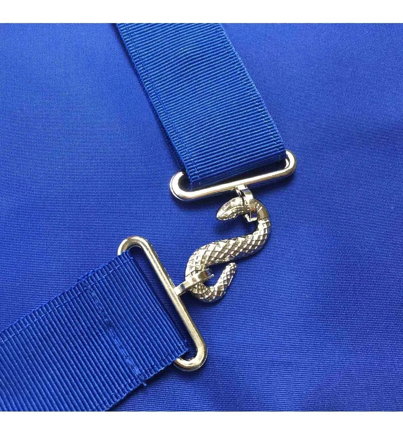 Organist Blue Lodge Officer Apron - Royal Blue