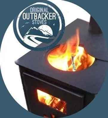 Outbacker® 'Firebox' Tent Stove & Water Heater Package