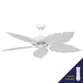 Palmetto White 80W AC Ceiling Fan with 5 ABS Blades