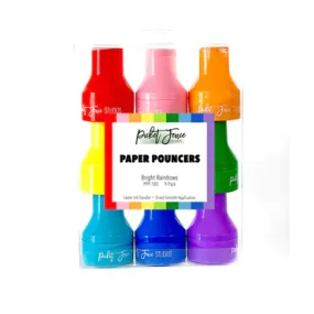 Paper Pouncers - Bright Rainbow