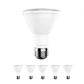 PAR20 LED 8W Light Bulbs - 3000K Dimmable - 525 Lumens - E26 Base - Soft White