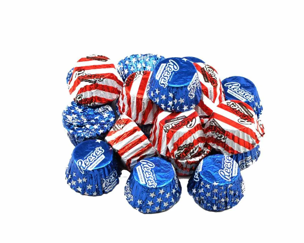 Patriotic Mini Reese's Cups Bulk