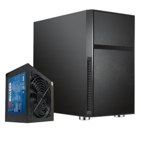 PCBuilder Black Box Micro-ATX Chassis   300W PSU