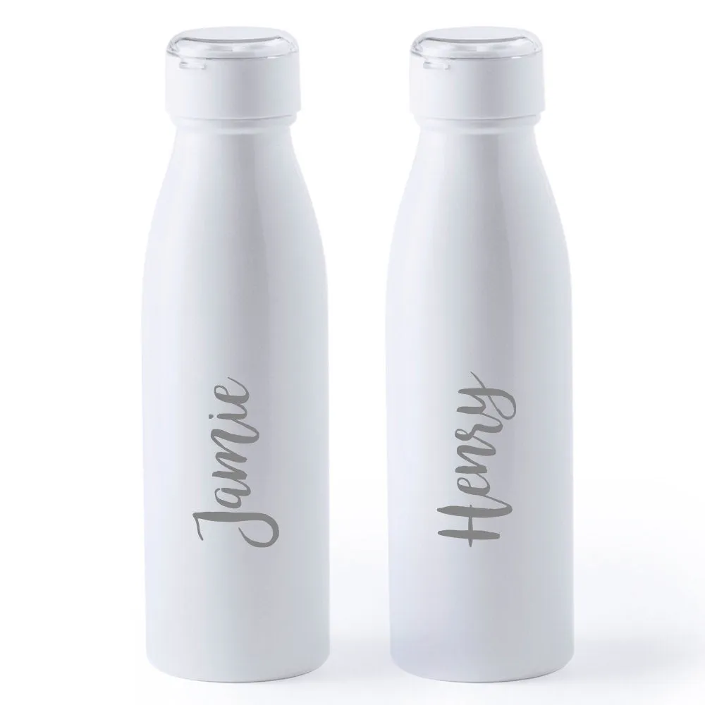 Personalised Bluetooth Earphones Bottle, 580ml Insulated Double Wall Vacuum Flask