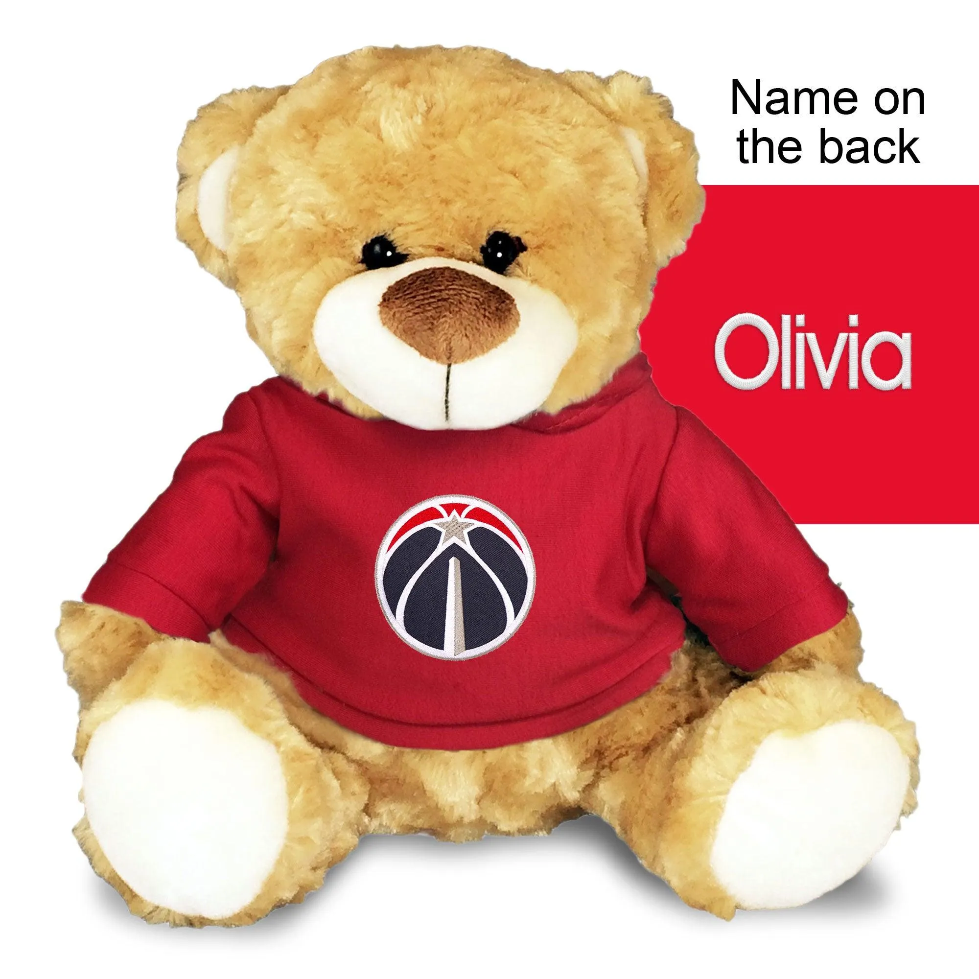 Personalized Washington Wizards 10" Plush Bear